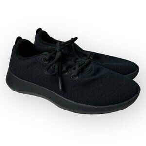 Allbirds  Black Wool Runner Mizzles 8